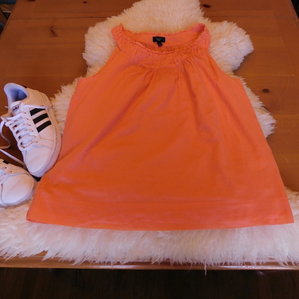 Talbots Orange Top